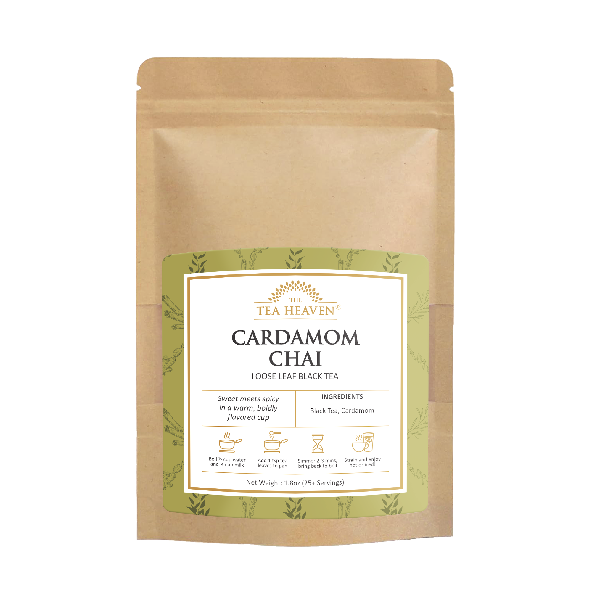 Cardamom Chai Black Tea Pouch