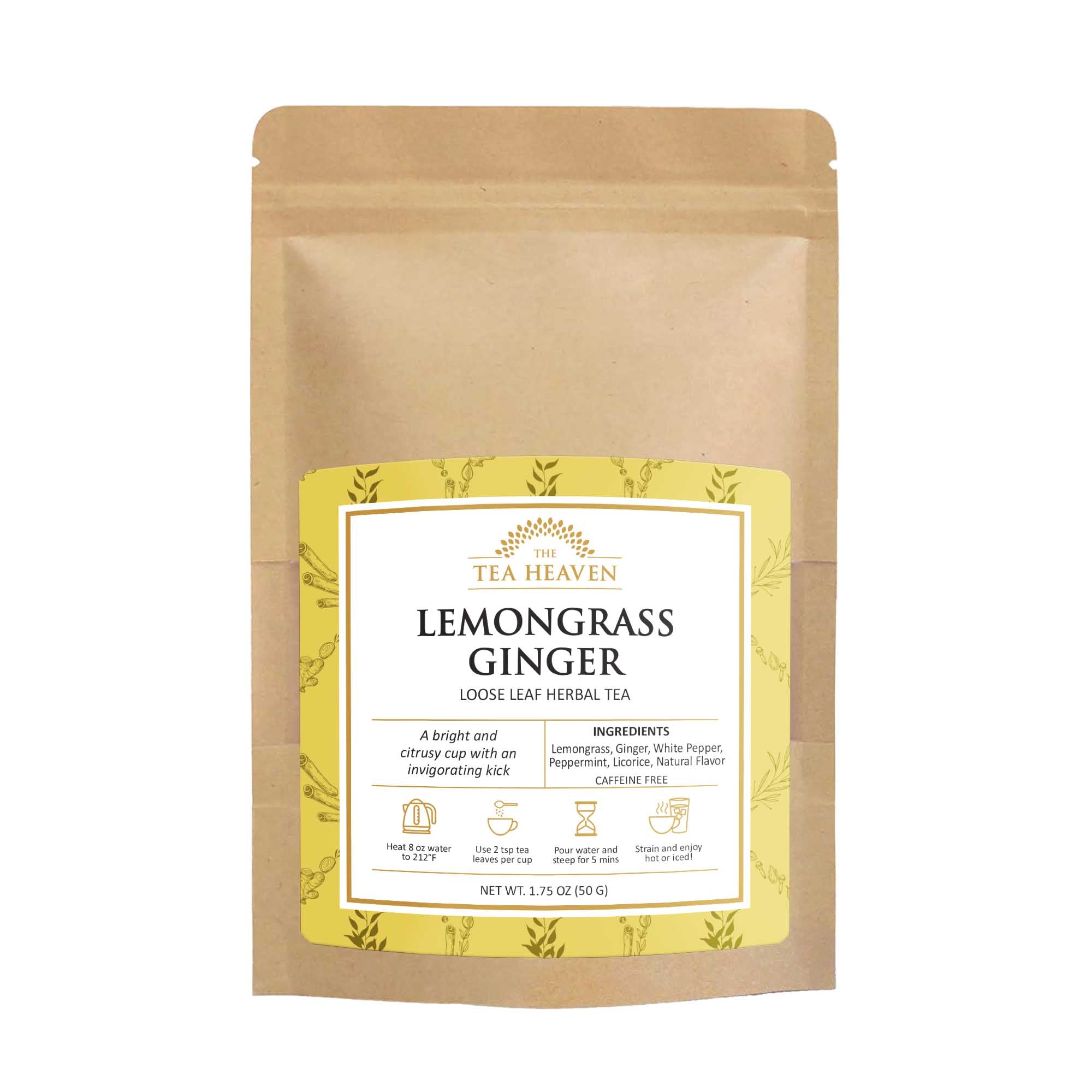 Lemongrass Ginger Loose Leaf Tea
