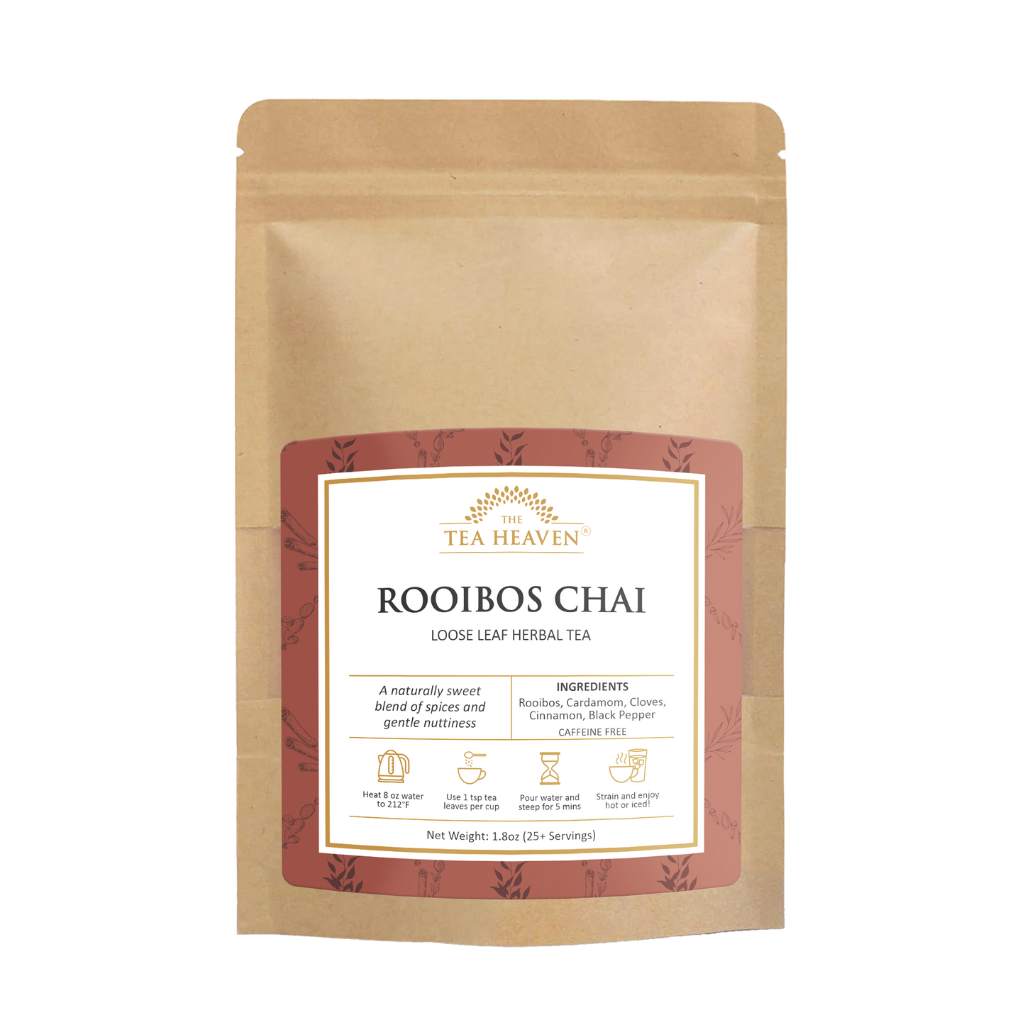 Rooibos Chai Herbal Tea Pouch