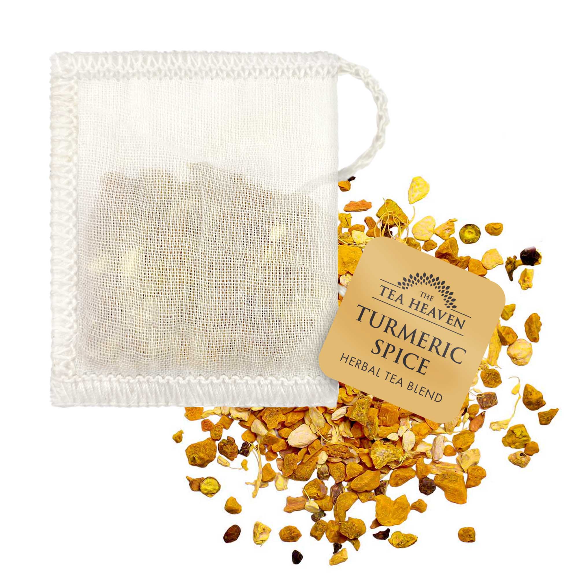 Tumeric Tea Tag Turmeric Spice Tea Bags | The Tea Heaven