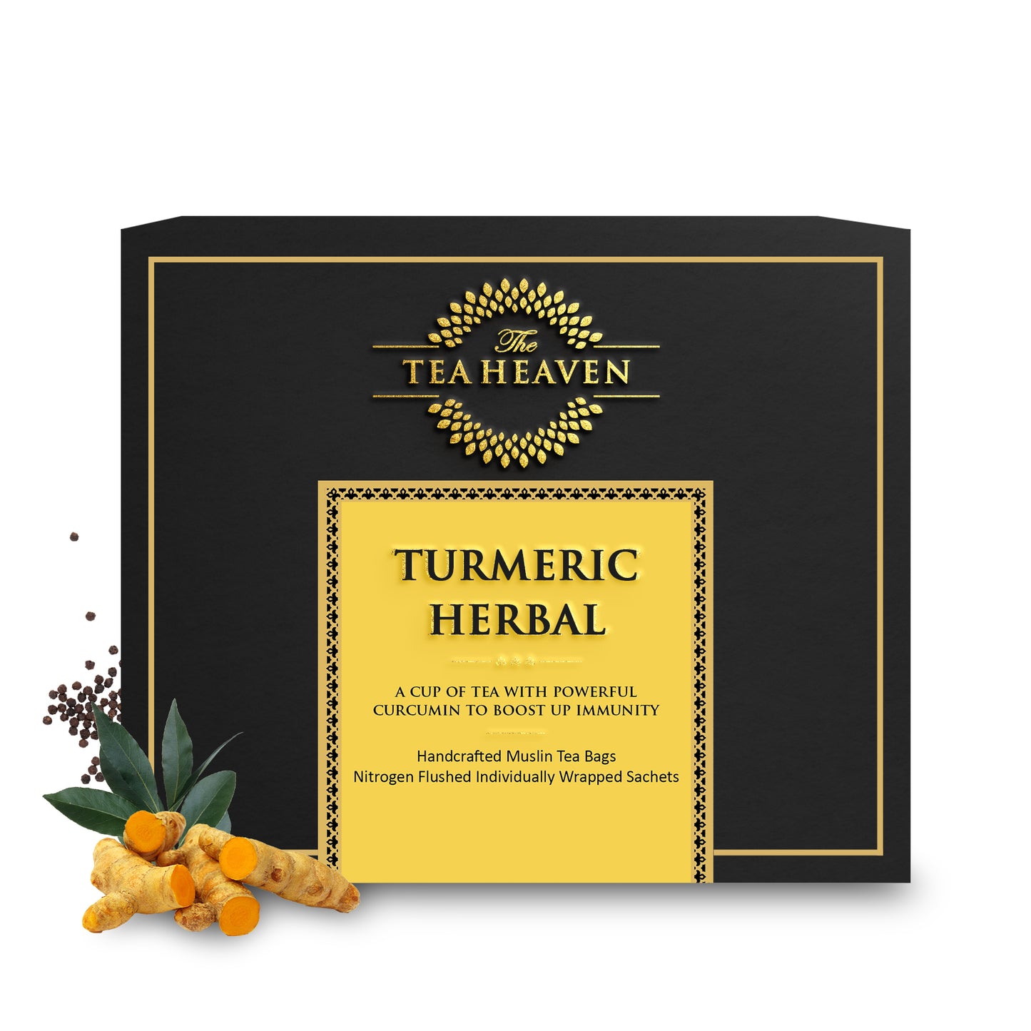 Turmeric Spiced Herbal Tea Bags