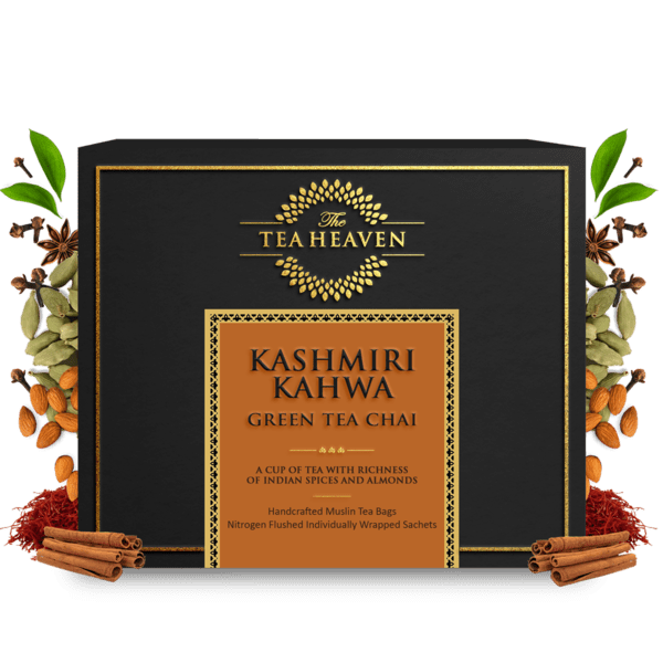 Kashmiri Kahwa- Green Tea Chai Tea Bags
